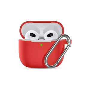 Чехол Screen Geeks Silicone Bumper For AirPods 3 [Red]